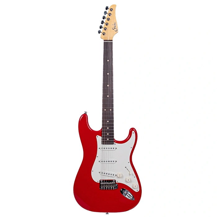 SUHR 01-CLS-0046 Classic S Plus Porsche Red Elektro Gitar